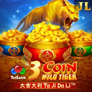 3 Coin Wild Tiger - CAMPSLOT138